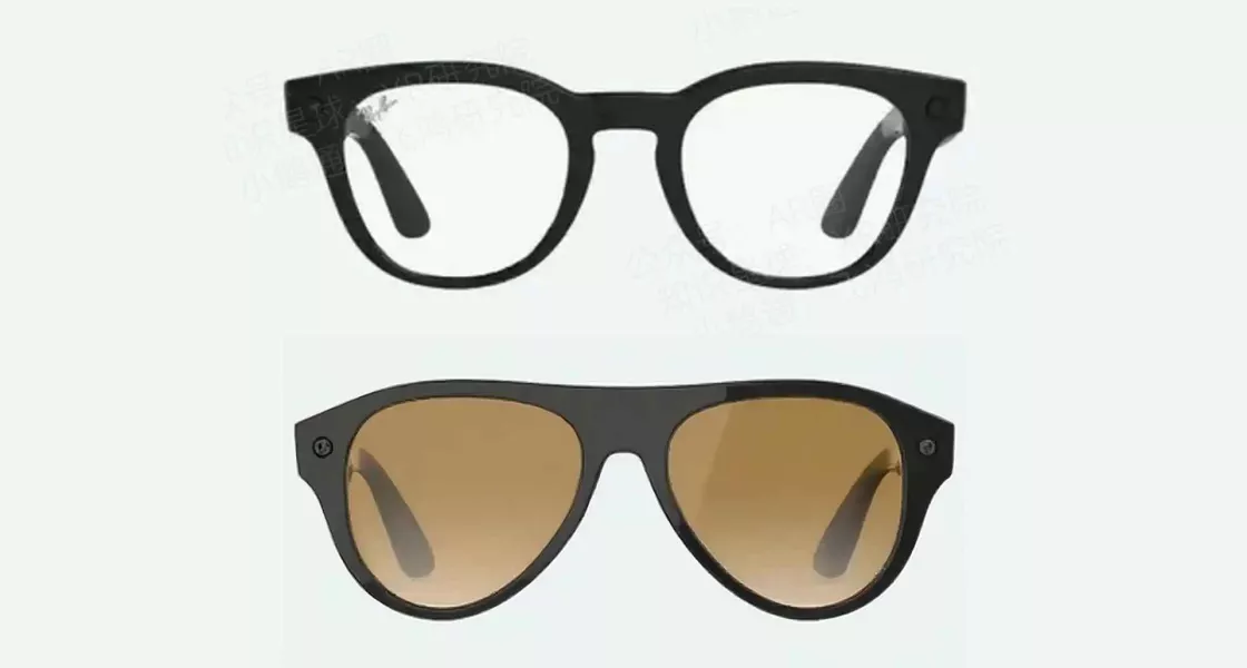 В сеть попали рендеры новых очков Ray-Ban Meta.