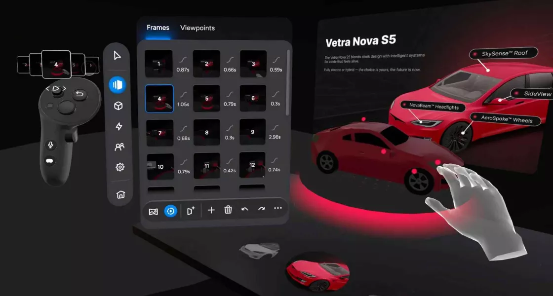 Инструмент пространственного дизайна 'ShapesXR' добавляет мощные функции анимации