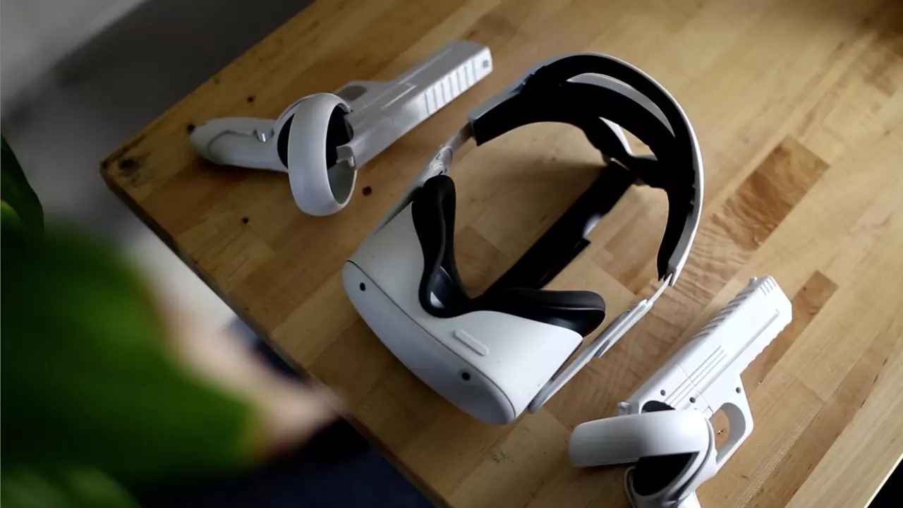 Пистолетные рукоятки для Oculus Quest