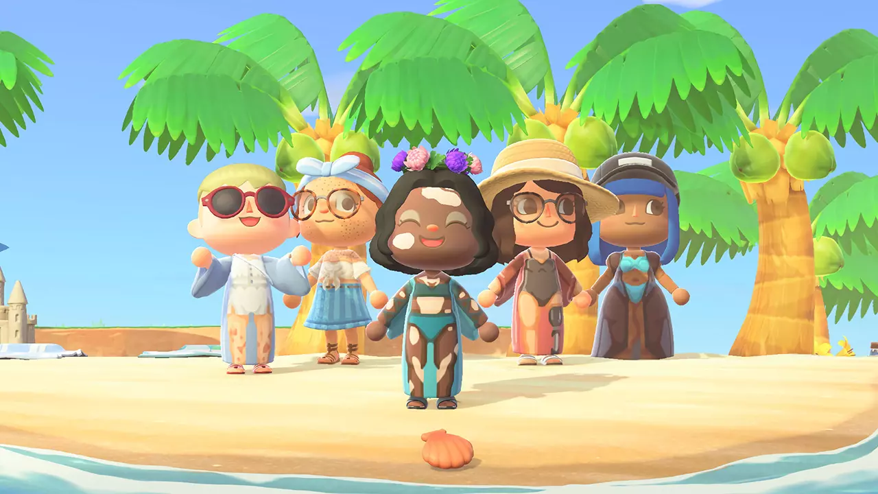 Procter & Gamble сотрудничает с Animal Crossing, чтобы создать реалистичные типы кожи — веснушки, прыщи, целлюлит и растяжки — для аватаров игроков