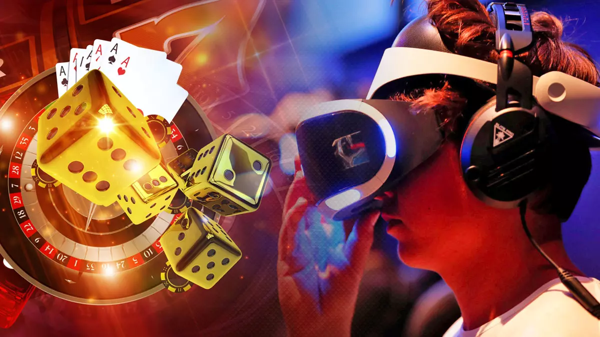 Индустрия азартных развлечений, как и видеоигр, продвигается в направлении VR