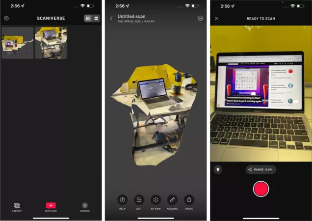 Scaniverse — это отличное приложение для 3D-сканирования с помощью iPhone с LiDAR