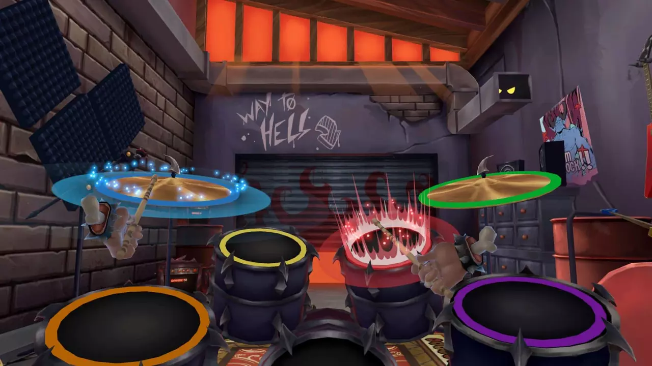 Лучшие барабаны для VR - Drums Rock появятся на PSVR 2