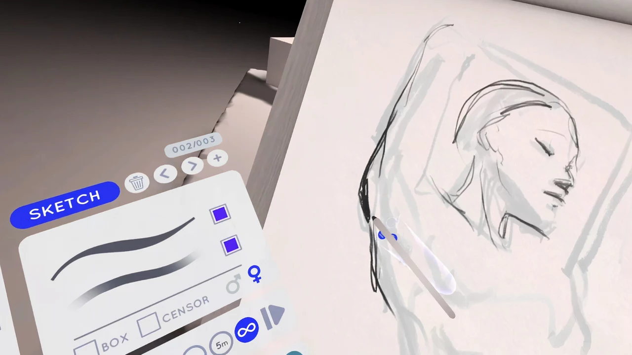 Gesture VR научит вас рисовать обнаженное тело с помощью Quest 2 и Quest Pro