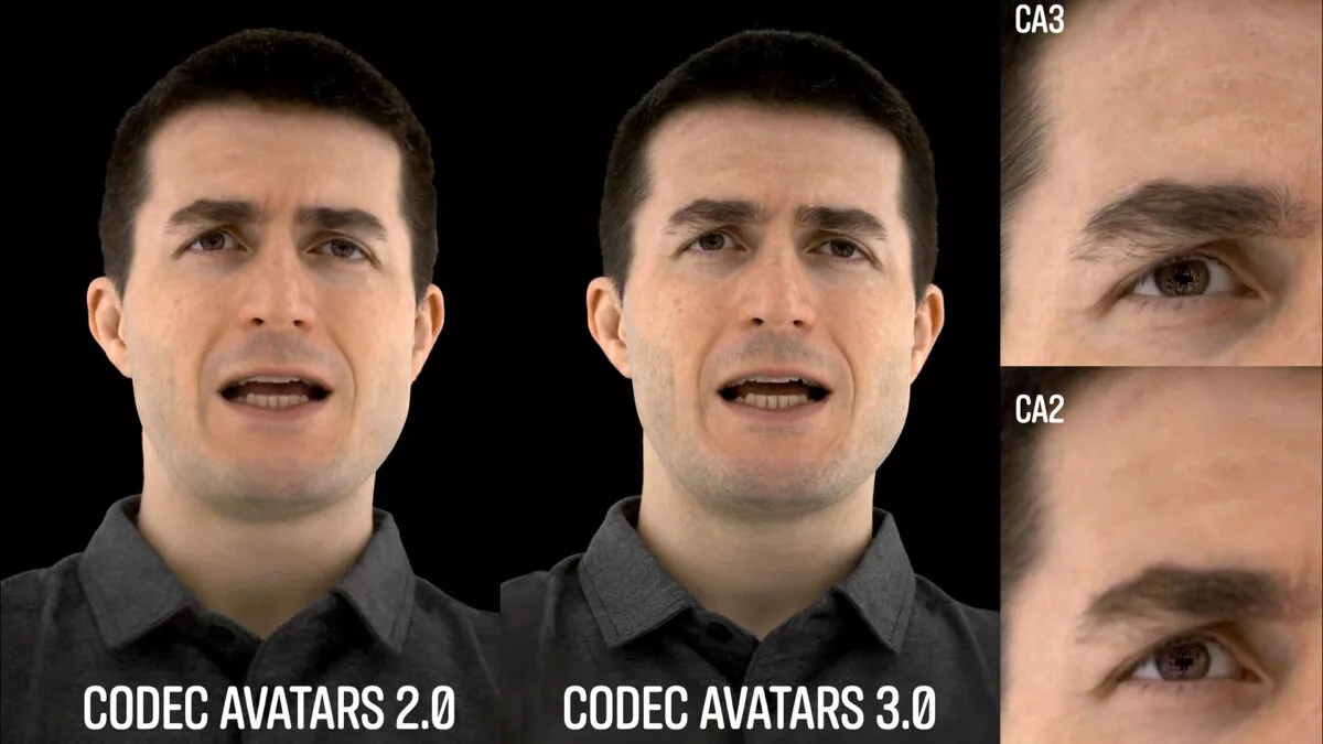 Codec Avatars 3.0 используют метод гауссова распыления для еще более реалистичной визуализации людей