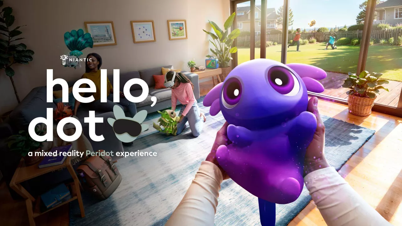 «Hello Dot» — эксклюзивный опыт смешанной реальности для Quest 3 от Niantic