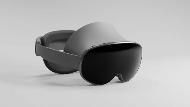 Гарнитура Samsung Galaxy XR вид сбоку